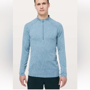 lululemon athletica metal vent tech half zip